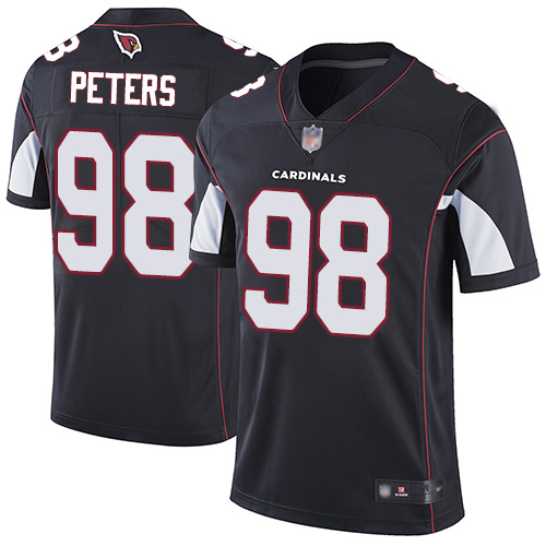 Arizona Cardinals Limited Black Men Corey Peters Alternate Jersey NFL Football 98 Vapor Untouchable